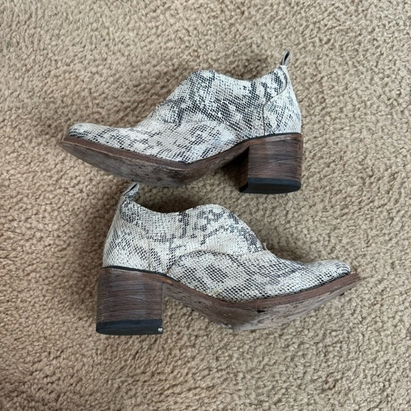 Freebird by Steven | Shoes | Freebird Sadie Leather Python  Freebird Sadie leather python slip on booties